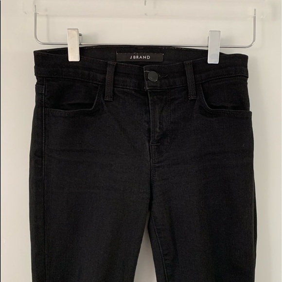 J Brand Photo Ready Stacked Skinny Black Mid Rise Size 25 - Picture 3 of 8